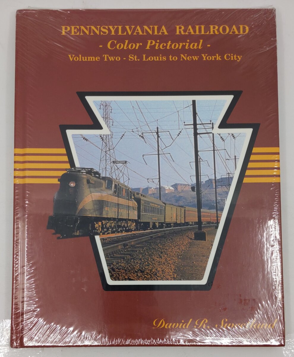Pennsylvania Railroad Color Pictorial Vol.2 Hardcover Book By Davis R. Sweetland MT
