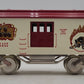 McCoy 255B Standard Gauge Circus Baggage Car EX/Box