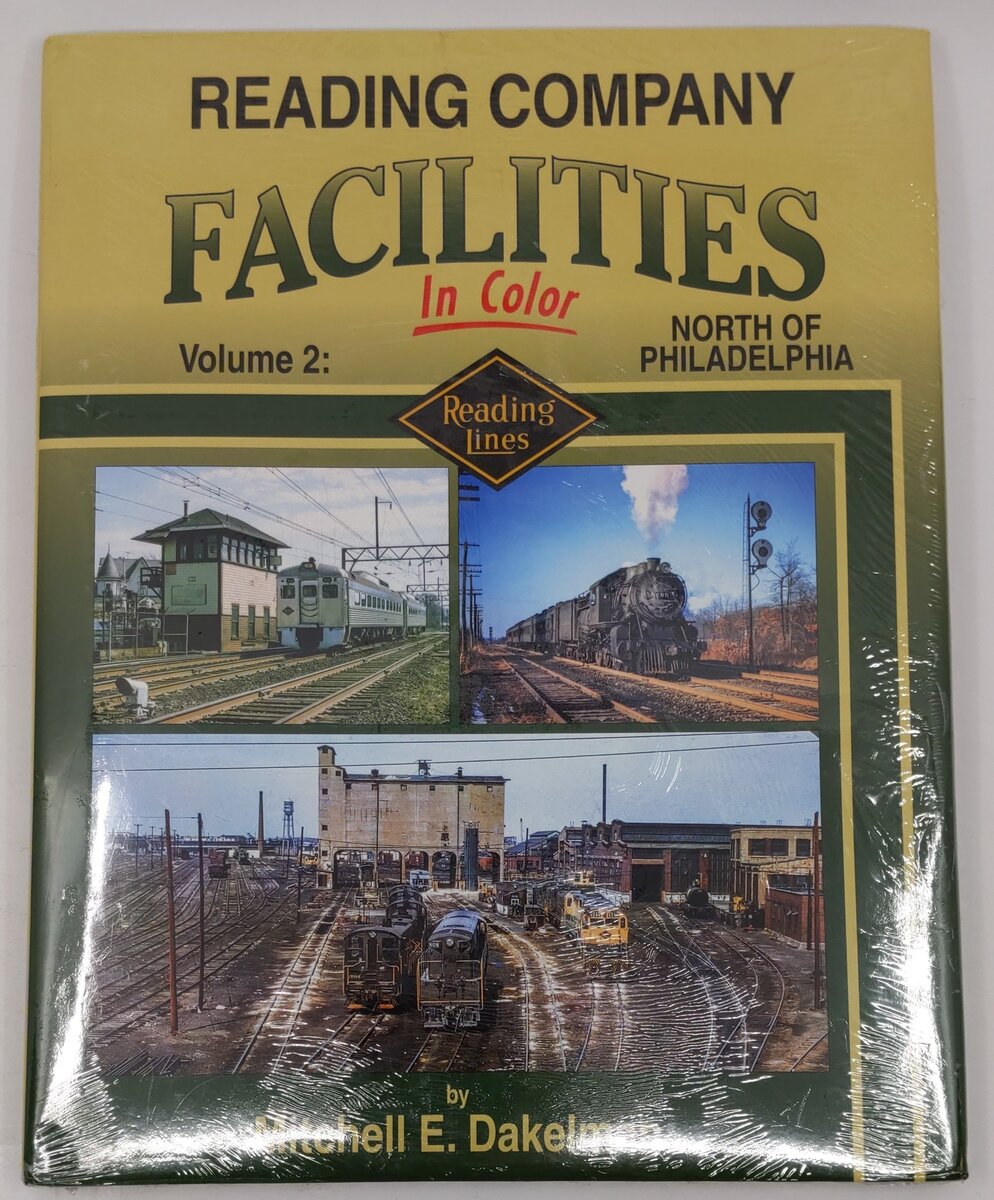 Reading Company Facilities In Color Vol.2 Hardcover Book By Mitchell E. Dakelman MT
