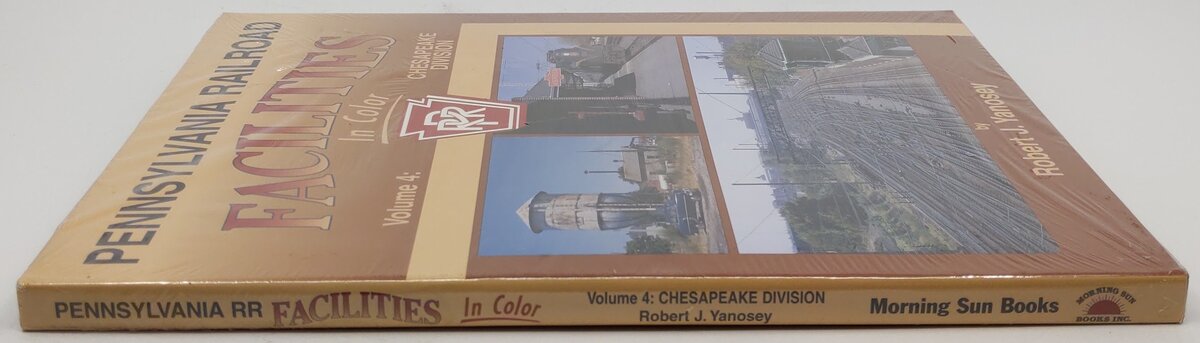 Pennsylvania Railroad Facilities In Color Vol.4 Hardcover Book Robert J. Yanosey MT