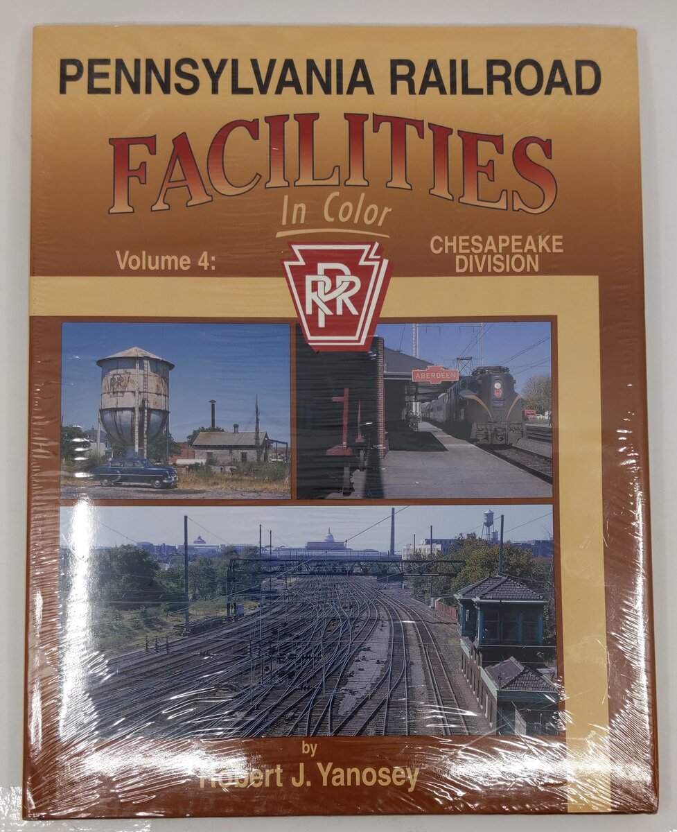 Pennsylvania Railroad Facilities In Color Vol.4 Hardcover Book Robert J. Yanosey MT