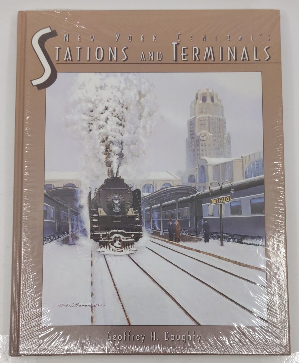 New York Central's Stations and Terminals Hardcover Book By Geoffrey H. Doughty MT