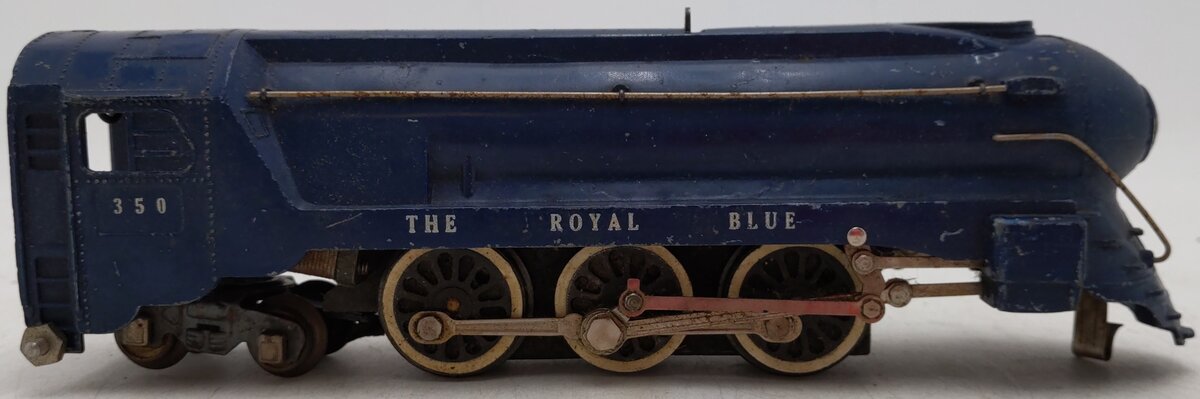 American Flyer 350 Vintage S B&O The Royal Blue 4-6-2 Die-Cast Steam Locomotive