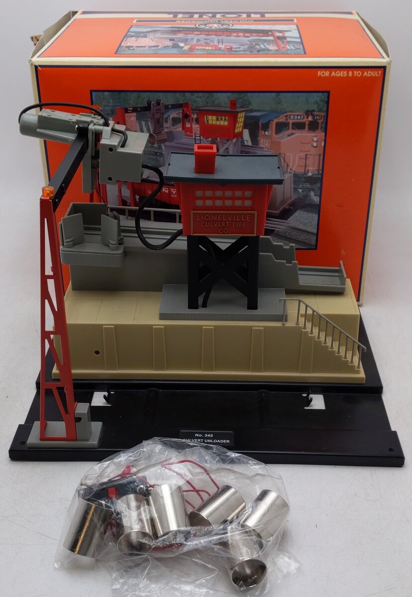 Lionel 6-12983 O Gauge Culvert Unloader - Conventional Version VG/Box
