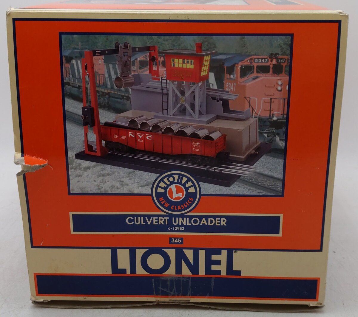 Lionel 6-12983 O Gauge Culvert Unloader - Conventional Version VG/Box