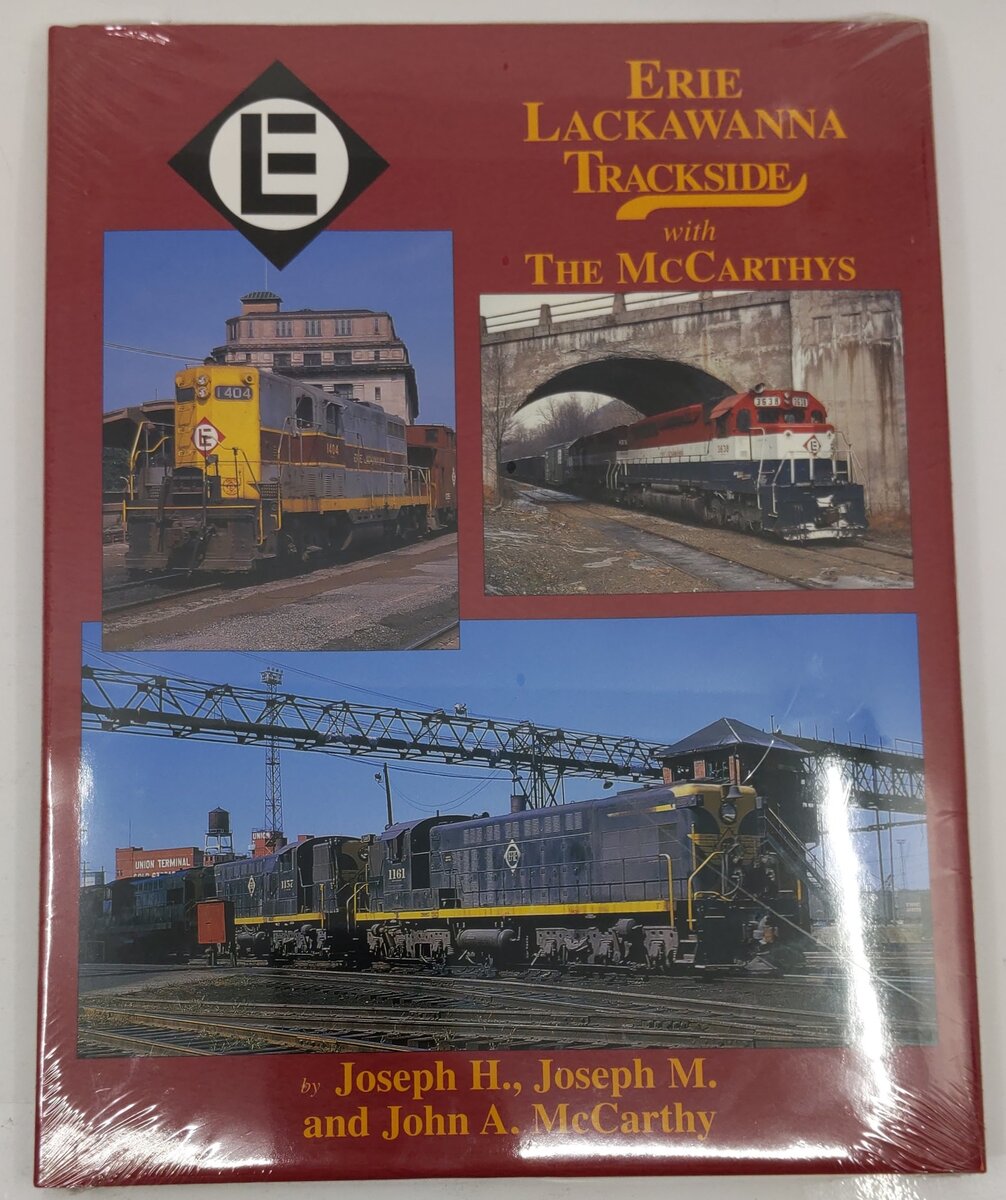 Erie Lackawanna Trackside With The McCarthys Hardcover Book MT