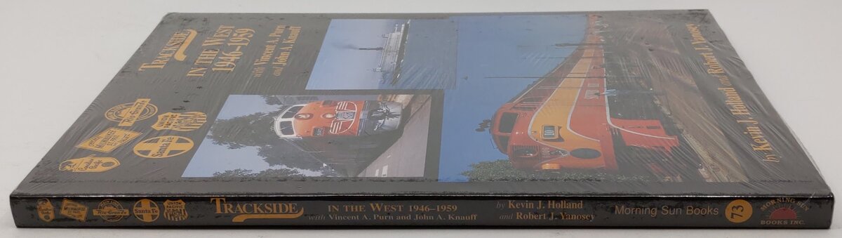 Trackside In The West 1946-59 With Vincent A. Purn And John A. Knauff Hardcover MT