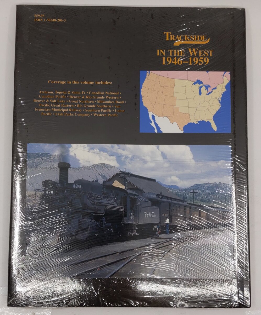 Trackside In The West 1946-59 With Vincent A. Purn And John A. Knauff Hardcover MT