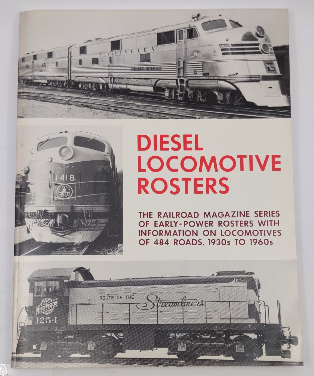 Diesel Locomotive Rosters - Early Power Rosters 1930s to 1960s Paperback Book VG