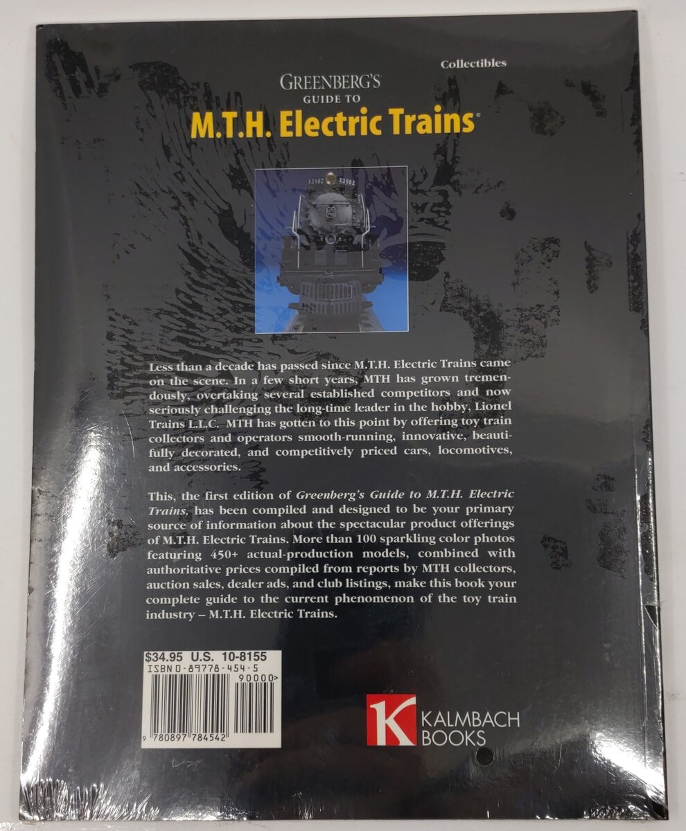 Greenberg's Guide to MTH Electric Trains Paperback Book By Roland Lavoie MT