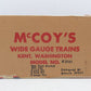 McCoy 2001 Standard Scale "I Want, I Need, I Love" Box Car EX/Box