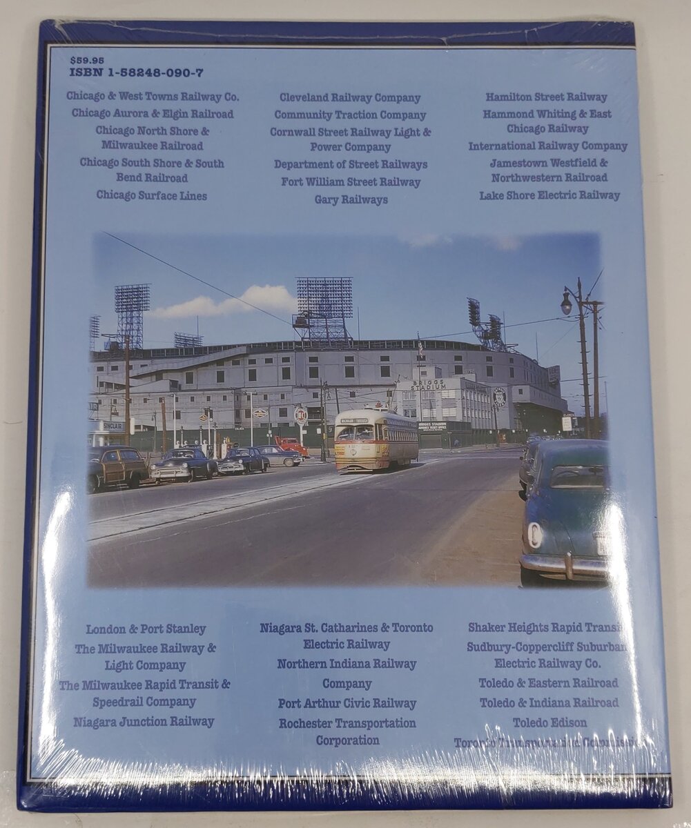 Great Lakes Trolleys in Color Hardcover Book By Robert Halperin MT