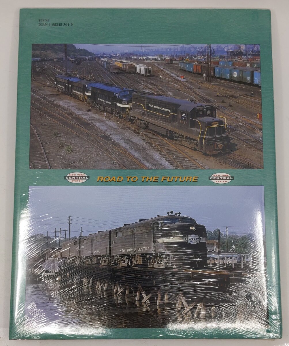 Trackside on the New York Central with William J. Brennan Hardcover Book MT