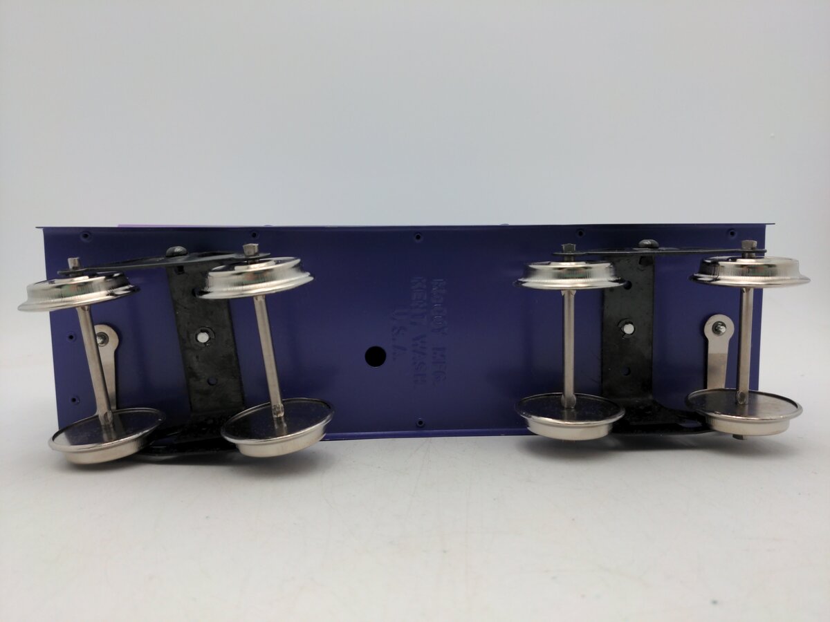 McCoy Standard Gauge I Want I Need I Love 2 Toned Purple Box Car LN/Box