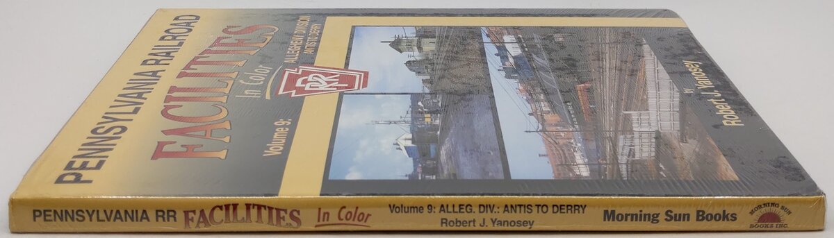Pennsylvania Railroad Facilities In Color Vol.9 Hardcover Book Robert J. Yanosey MT