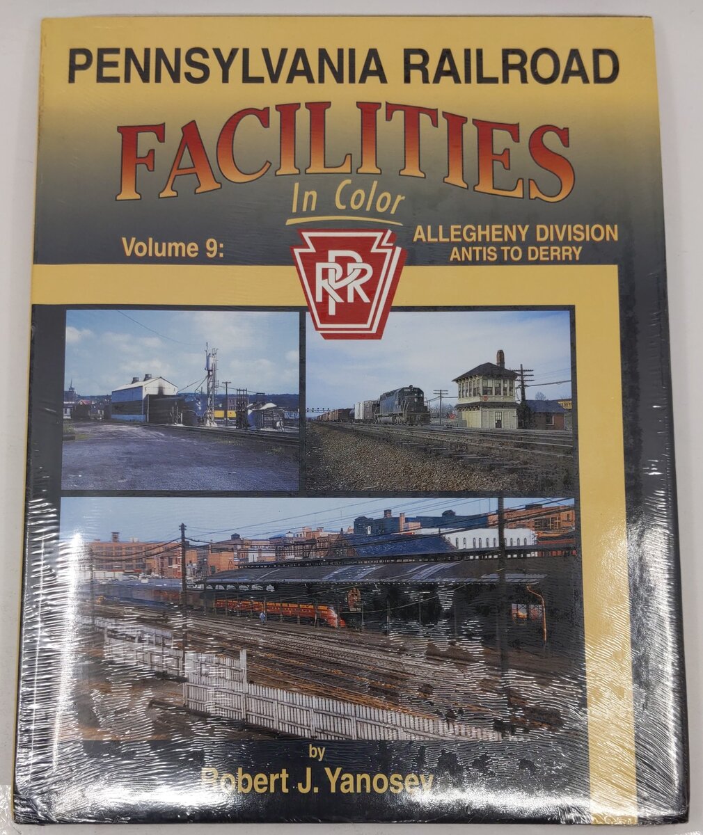 Pennsylvania Railroad Facilities In Color Vol.9 Hardcover Book Robert J. Yanosey MT