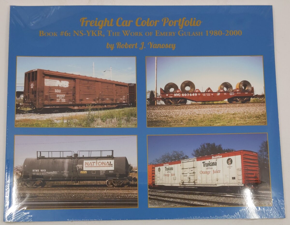 Freight Car Color Portfolio Book #6 Paperback Book By Robert J. Yanosey MT