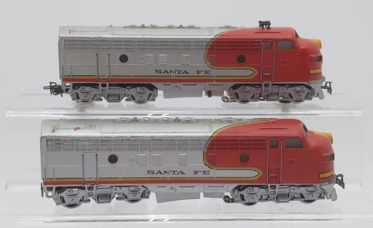 Marklin 4060 HO Santa Fe EMD F7 AA Diesel Locomotive Set #337 VG