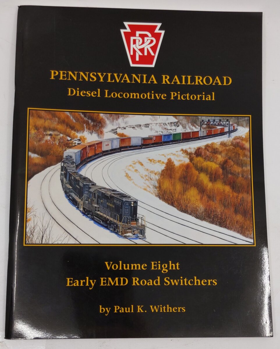 Pennsylvania Railroad Diesel Locomotive Pictorial, Vol.8 Paperback Book VG