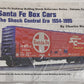 Santa Fe Box Car The Shock Control Era 1954-95 Vol.8 Hardcover By Charles Slater MT