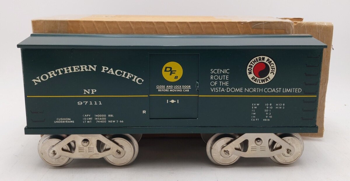 McCoy 97111 Standard Gauge Northern Pacific Boxcar LN/Box