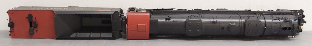 Boo-Rim Precision O Brass WM 2-6-6-4 M-2 Steam Locomotive & Tender #1206 2-Rail EX/Box