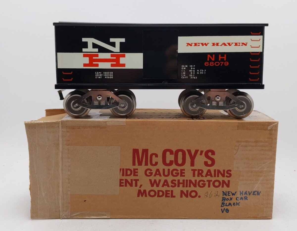 McCoy 68079 Standard Gauge New Haven Boxcar LN/Box