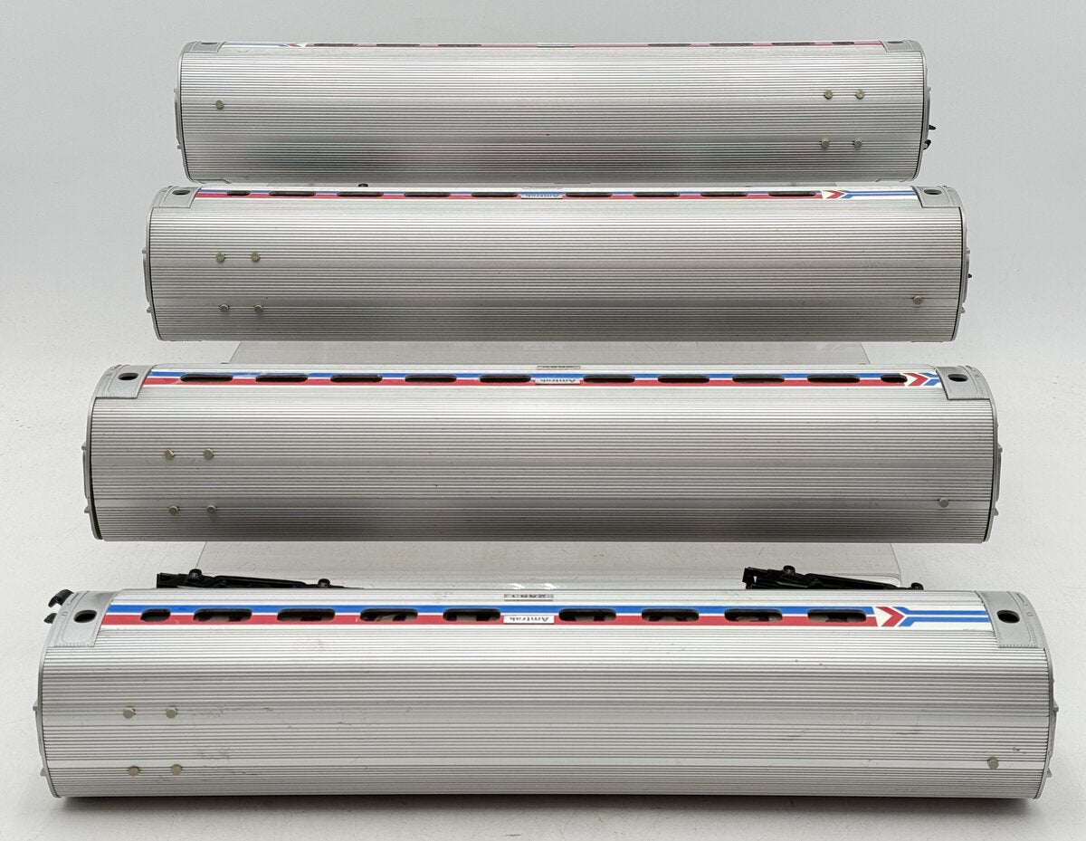 Williams O Gauge Assorted Amtrak Passenger Cars #2880-#2883 [4] VG