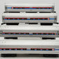 Williams O Gauge Assorted Amtrak Passenger Cars #2880-#2883 [4] VG