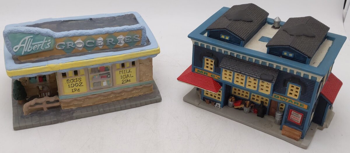 Lemax Assorted Ceramic Buildings [2] EX