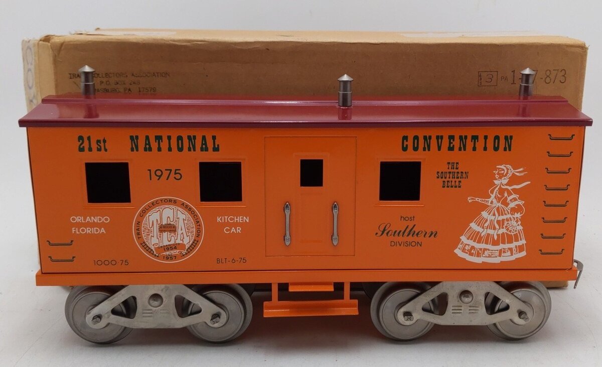 McCoy 1000-75 Standard Gauge 21st National Convention Kitchen Car EX/Box
