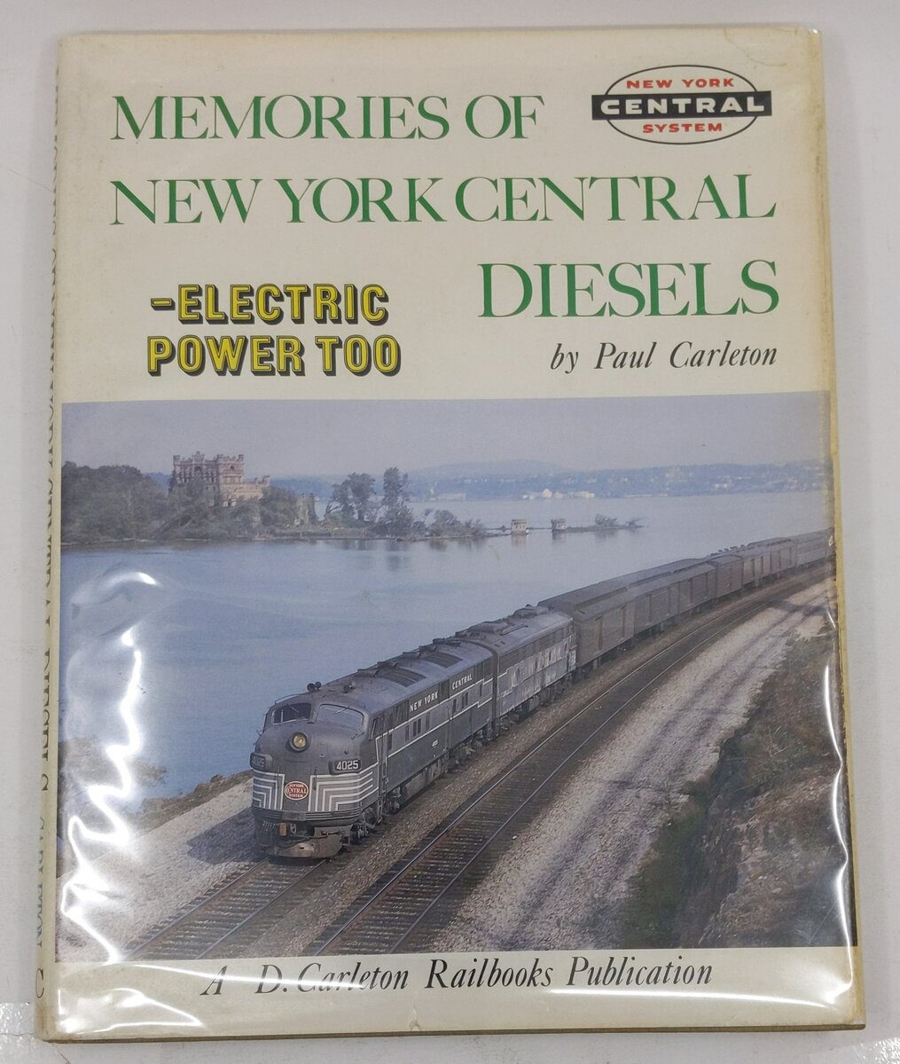 Memories Of New York Central Diesels Hardcover Book By Paul Carleton VG