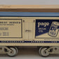 McCoy's Wide Gauge Train Car Mod. 287 Advertising Page Milk Co. EX/Box