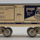McCoy's Wide Gauge Train Car Mod. 287 Advertising Page Milk Co. EX/Box