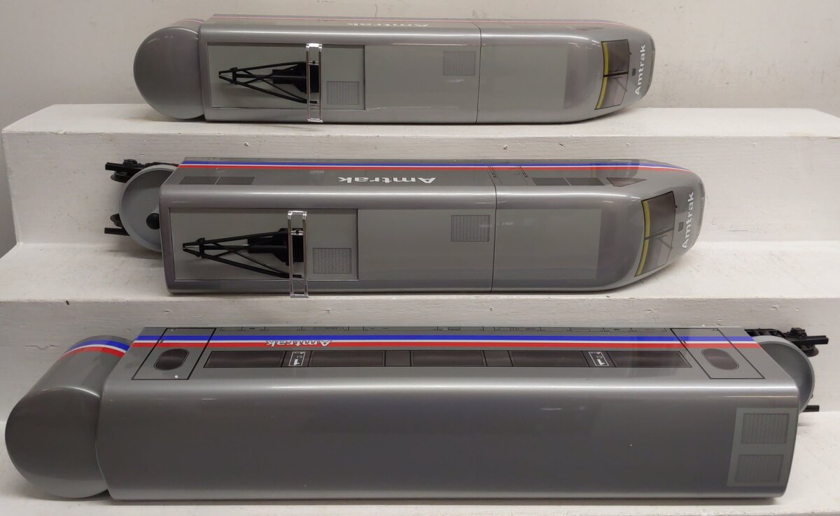 LGB 91950 G Amtrak ABA High Speed Electric Train Set EX/Box