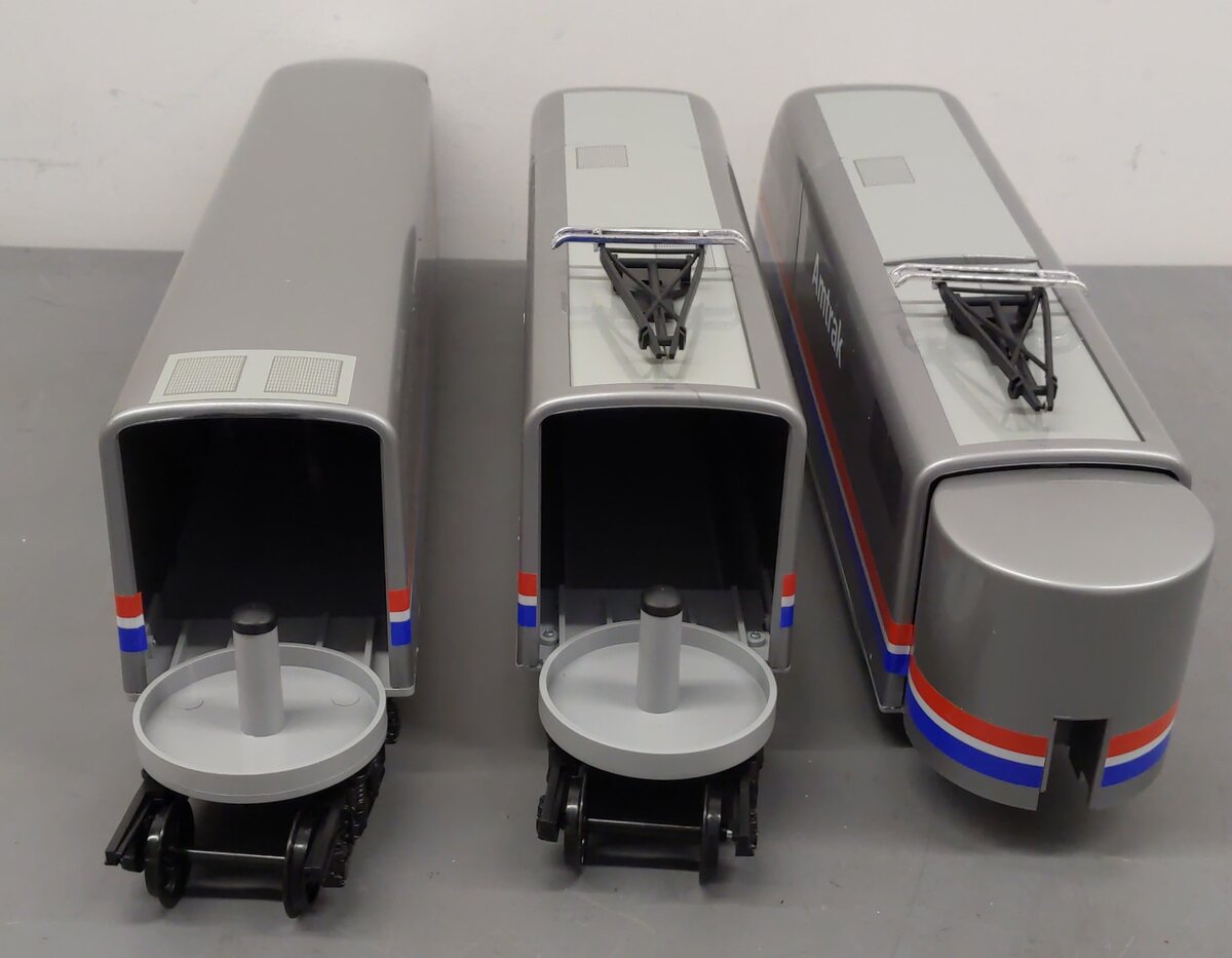 LGB 91950 G Amtrak ABA High Speed Electric Train Set EX/Box