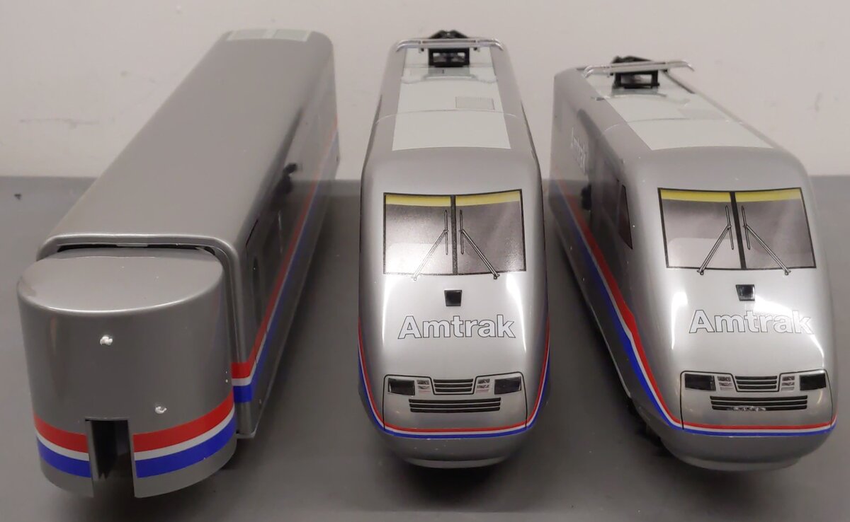 LGB 91950 G Amtrak ABA High Speed Electric Train Set EX/Box