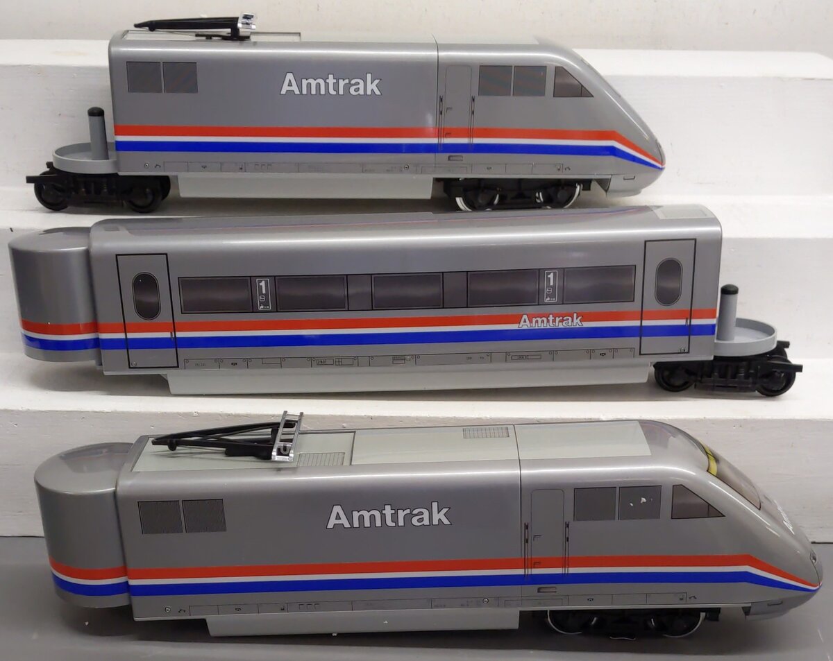 LGB 91950 G Amtrak ABA High Speed Electric Train Set EX/Box