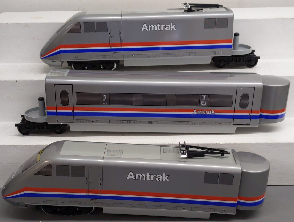 LGB 91950 G Amtrak ABA High Speed Electric Train Set EX/Box