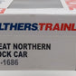 Walthers 931-1686 HO Great Northern 40' Stock Car #56385 EX/Box