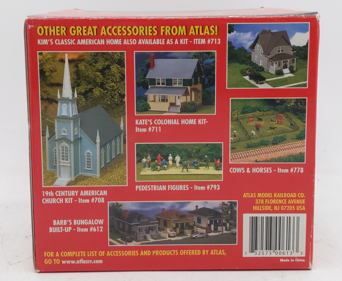 Atlas 613-1 Kim's Classic American Home - Maroon EX/Box