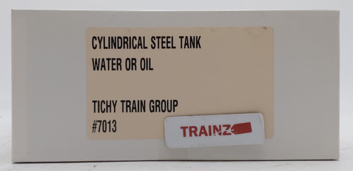 Tichy 7013 HO Scale Cylindrical Steel Tank Water or Fuel Building Kit EX/Box