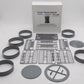 Tichy 7013 HO Scale Cylindrical Steel Tank Water or Fuel Building Kit EX/Box