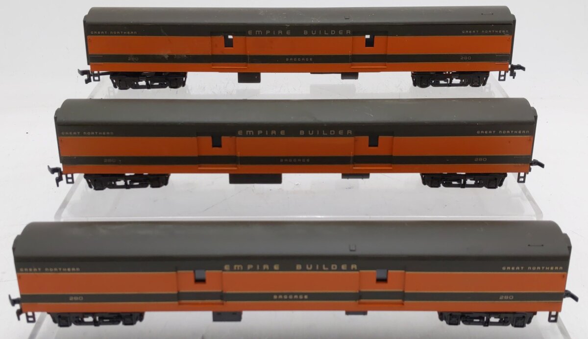 IHC 48090 HO Great Northern 'Empire Builder' Baggage Passenger Cars #280 [3] VG
