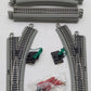 Bachmann 44594 HO Nickel Silver E-Z Track System Layout Expansion Pack EX/Box