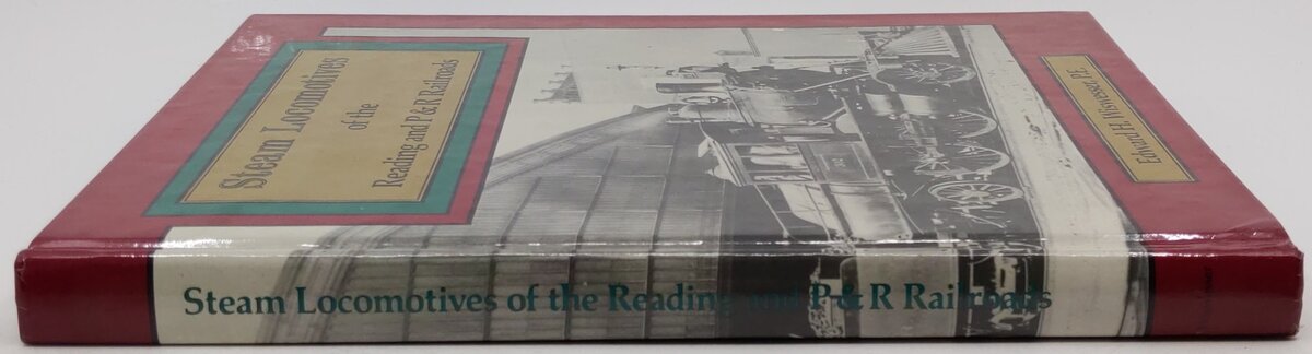 Steam Locomotives Of The Reading And P&R Railroads Hardcover Book VG