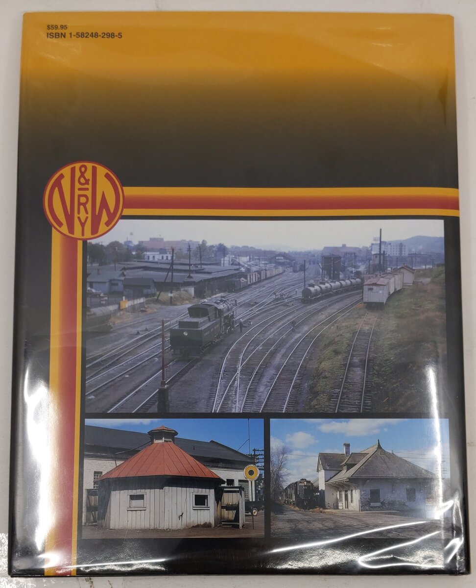 Norfolk & Western Facilities In Color Vol.1 Hardcover Book William G McClure III EX