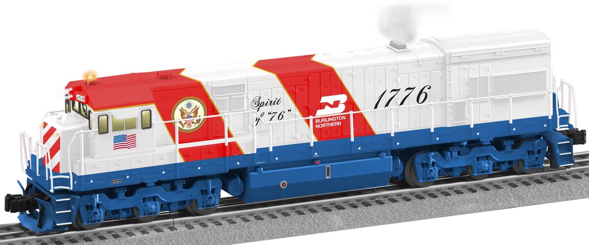 Lionel 6-38417 O BN Bicentennial U30C Diesel Locomotive #1776