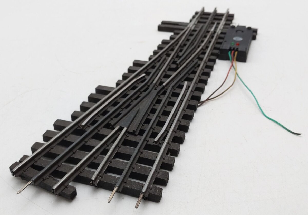 Ross 210M25 O Gauge RossReady Remote w/TMCC (DZ2500) RH Switch #6 VG/Box