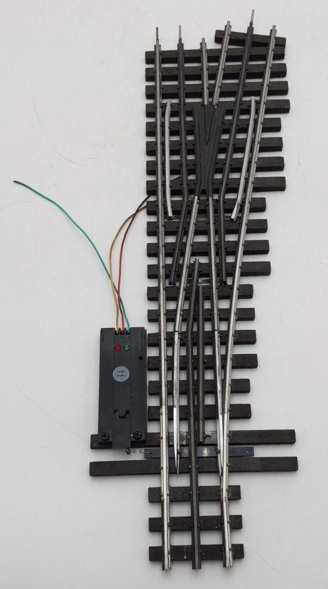 Ross 210M25 O Gauge RossReady Remote w/TMCC (DZ2500) RH Switch #6 VG/Box